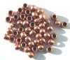50 4x5mm Antique Copper Metal Beads